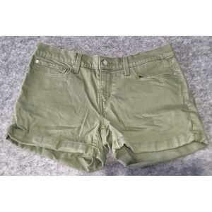 Levi's Shorts Women's Size 31 Light Green Twill Bermuda‎